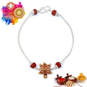 सिल्वर rakhi for brother