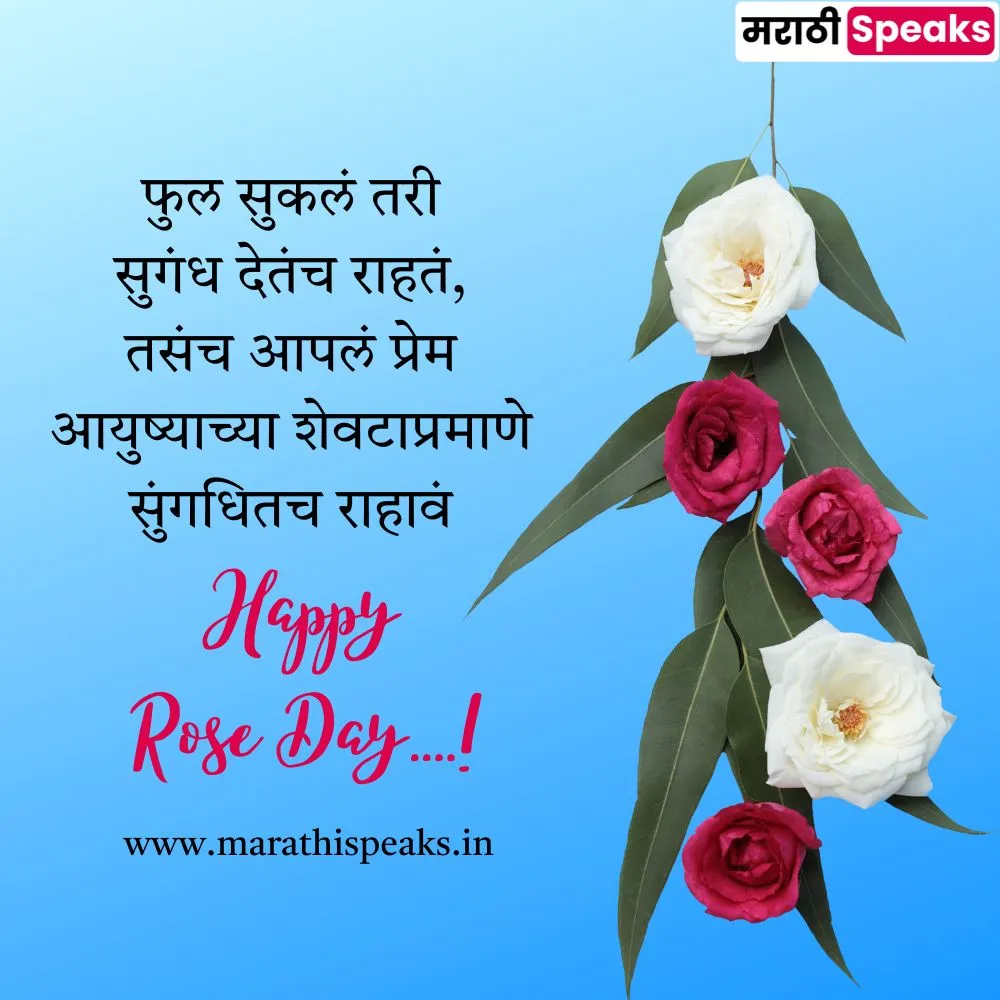 Rose Day Wishes In Marathi 2023