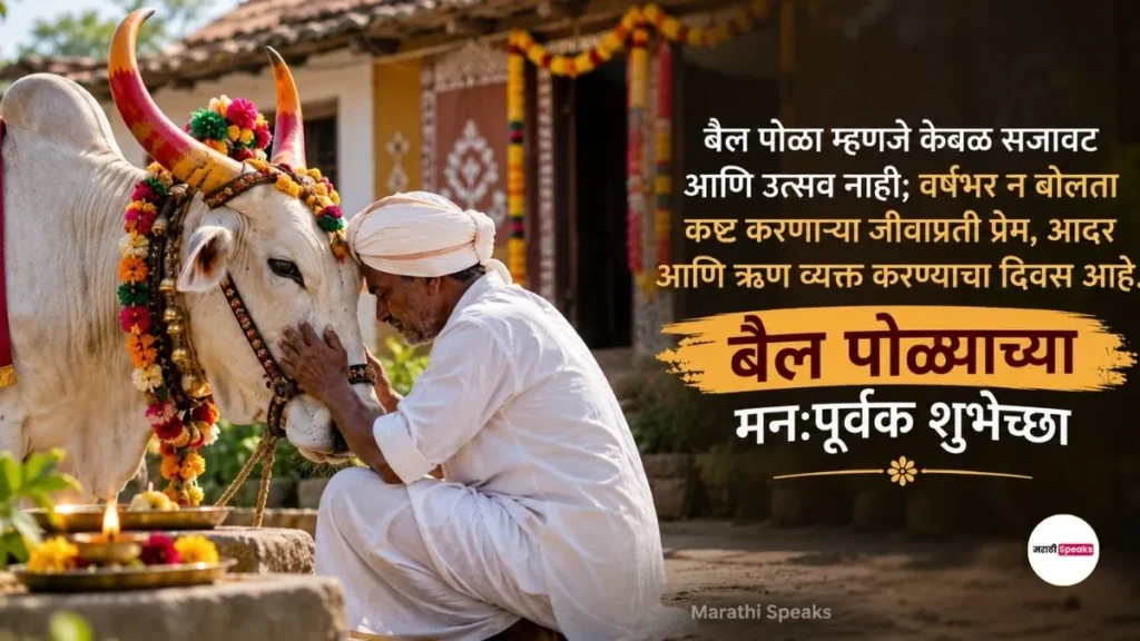 Bail Pola 2026 Marathi Status